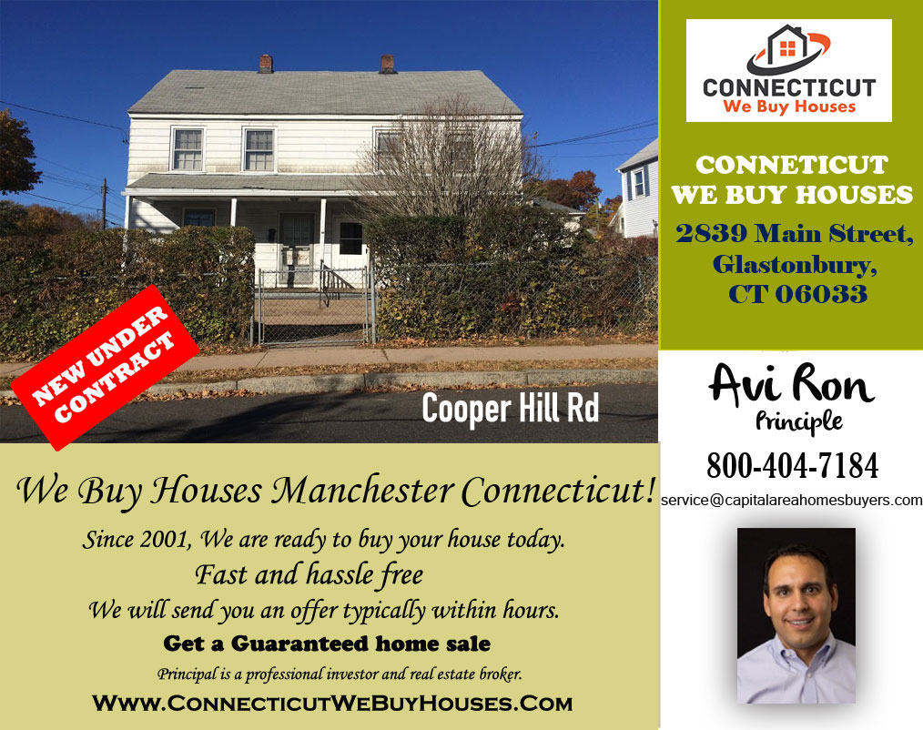 We Buy Houses Manchester Connecticut